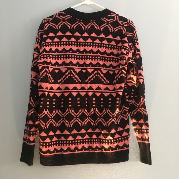 Aztec Print Cardigan - Picture 2 of 3